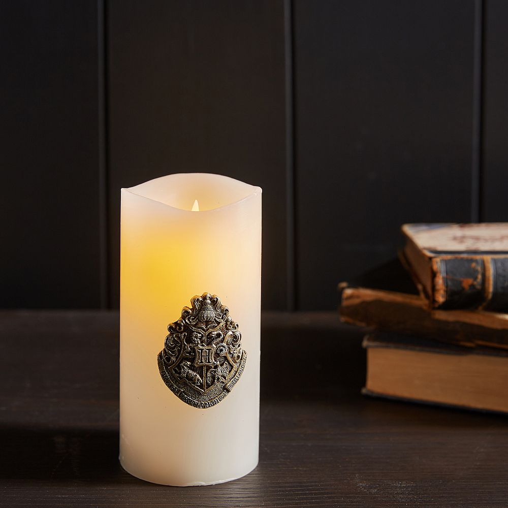 Harry Potter&#8482; Hogwarts&#8482; Crest Flameless Candle