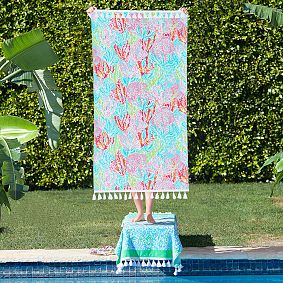 Lilly Pulitzer Let's Cha Cha Beach Towel UPF 50+