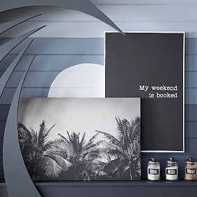 Palm Canvas Art, 36"x24"