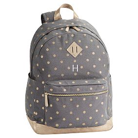 Northfield Gold Dot Metallic Backpack