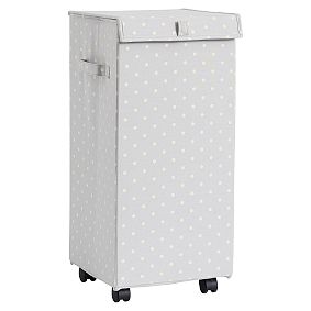 Wheeled Laundry Hamper With Lid