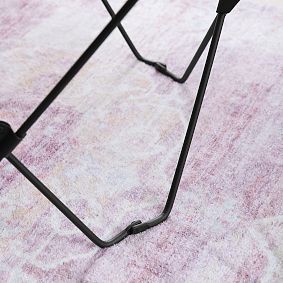 Sherpa Ivory Butterfly Chair