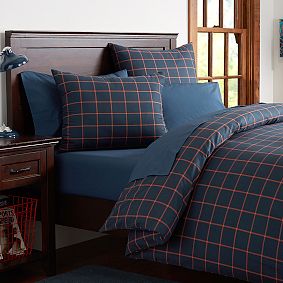 Boxter Plaid Duvet Cover