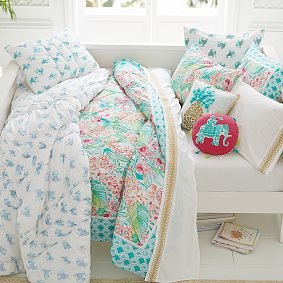 Lilly Pulitzer Pineapple Pillow Cover