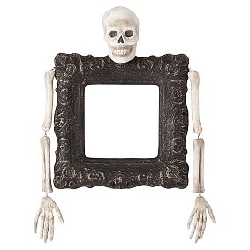 Wall Frame With Skeleton Bones