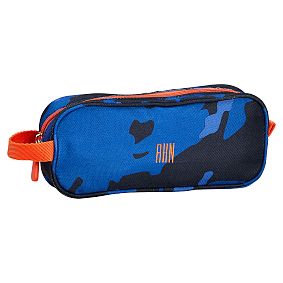 Gear-Up Blue Camo Pencil Case
