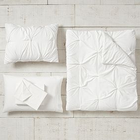 Microfiber Pintuck Comforter Set