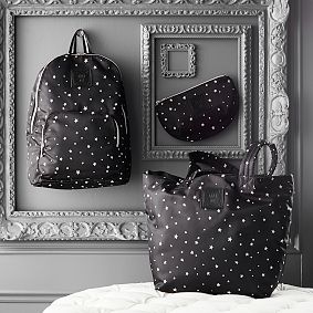 Anna Sui Black/White Stars Backpack