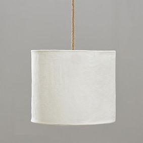 Linen Drum Shade