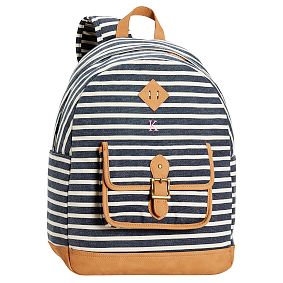 Northfield Navy Stripe Backpack