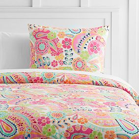 Paisley Pop Duvet Cover