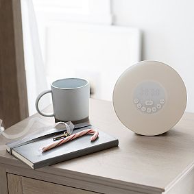 Round Light-Up Alarm Clock