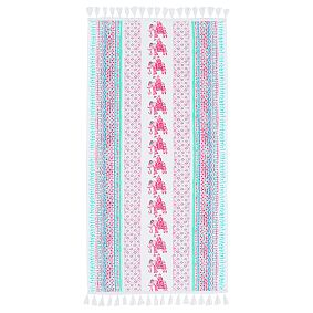 Lilly Pulitzer Bohemian Stripe Beach Towel UPF 50+