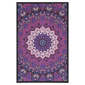Printed Tapestries, Purple/Pink