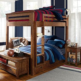 Rugby Stripe Reversible Quilt + Sham