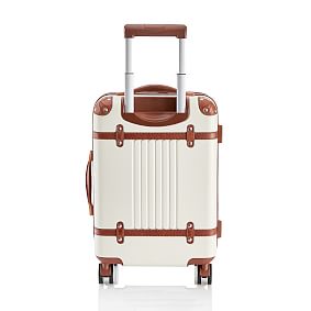 Terminal 1 White/Brown Carry-on Luggage