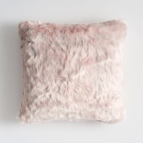 Leopard Faux-Fur Pillow Cover