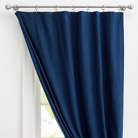Textured Cotton Blackout Curtain