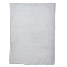 Faux-Bunny Fur Throw