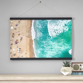 Beach Scene Poster
