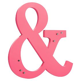 Metal Ampersand And Magnets