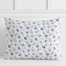 Vintage Floral Matelasse Duvet Sham