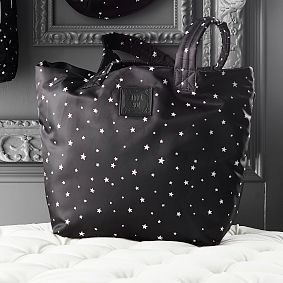 Anna Sui Black/White Stars Tote
