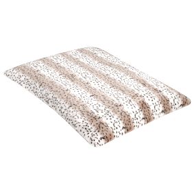 Oversized Faux-Fur Floor Pillow