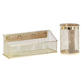 Metal Locker Caddies, Set of 2
