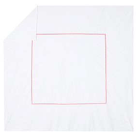 Pop Dot Duvet Cover &amp; Sham, Neon Pink