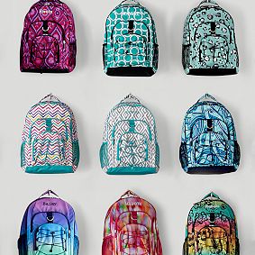 Gear-Up Preppy Rings Backpack, Pool