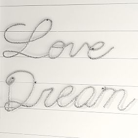 Glitter Cursive Words