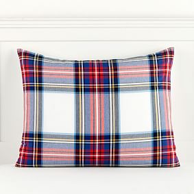 Oliver Plaid Sham