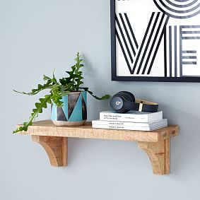 Rustic Wood Shelves