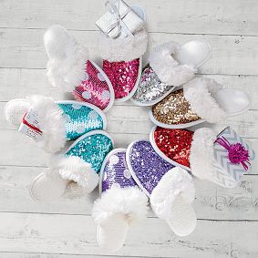 Sequin Slippers