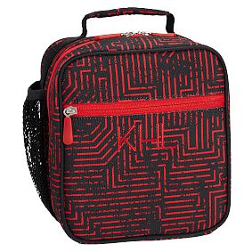 Gear-Up Red Circuit Classic Lunch Bag