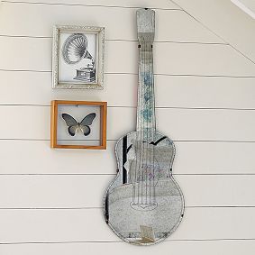Guitar Shaped Mirror