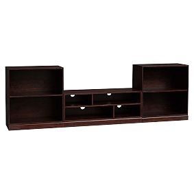 Stack Me Up Media Bookcase Set