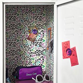 Multi Cheetah Locker Wallpaper, 3 Sheets