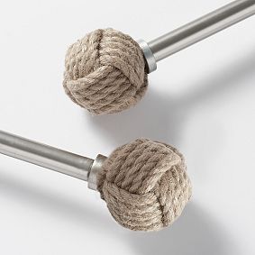 Rope Finial &amp; Hardware Set