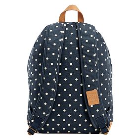 Northfield Navy Dot Backpack