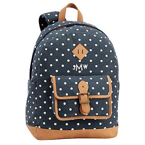 Northfield Navy Dot Backpack