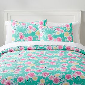 Preppy Floral TXL Duvet Cover