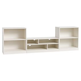Stack Me Up Media Bookcase Set