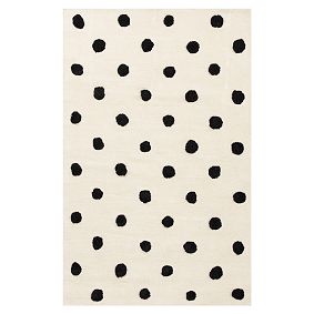 Textured Dot Rug