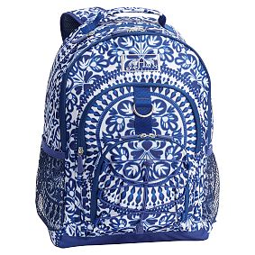 Gear-Up Cobalt Linea Medallion Backpack