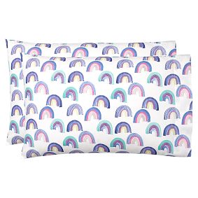 Merry Rainbow Flannel Sheet Set