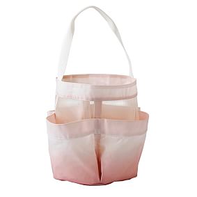 Ombre Blush Recycled Classic Shower Caddy Bath Bundle