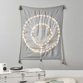 Fairy Light Mandala Tapestry