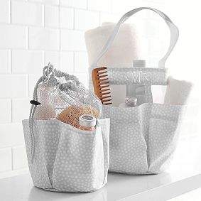 Shower Mesh Caddy, Mini Dot